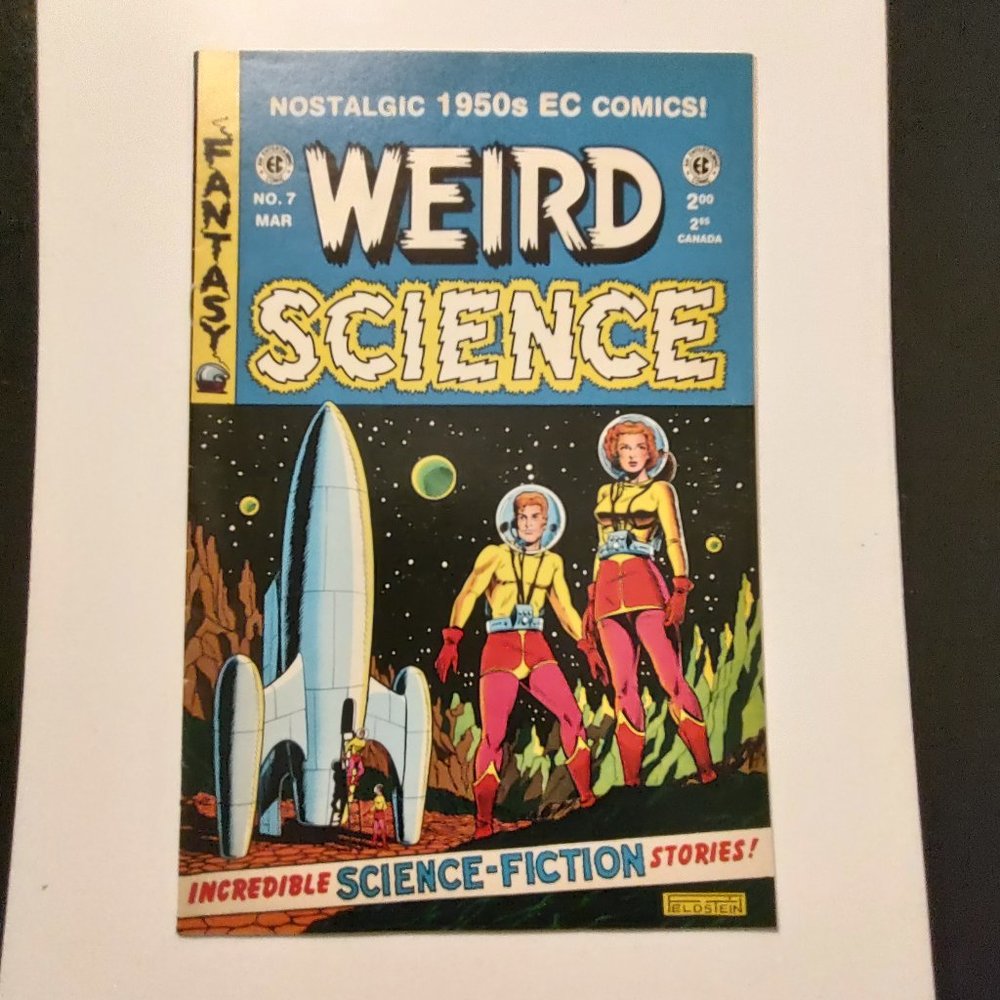 WEIRD SCIENCE (GEMSTONE/RUSS COCHRAM) (1992) COVER BY ALBERT B. FELDSTEIN